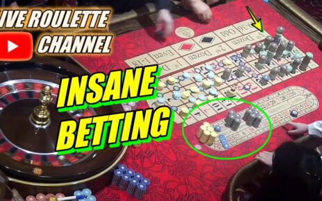 ? LIVE ROULETTE | ? INSANE BETTING ? In Las Vegas Casino ? Exclusive ✅ 2023-02-14