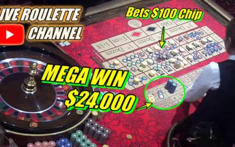? LIVE ROULETTE | ? MEGA WIN ? 0 Chips Bets In Las Vegas Casino ? Exclusive ✅ 2023-02-04