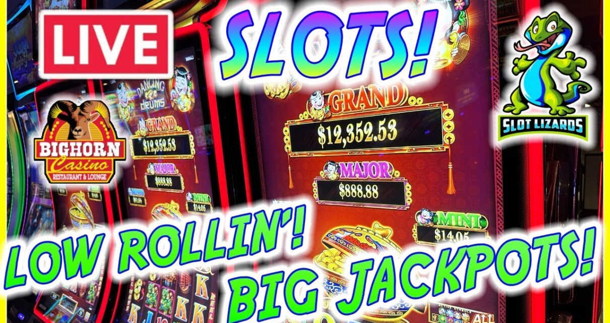 ? LIVE SLOTS LIZARD’S FAM!!! J’S LOW ROLLIN’ WEDNESDAY! EPISODE 38! BIGHORN CASINO