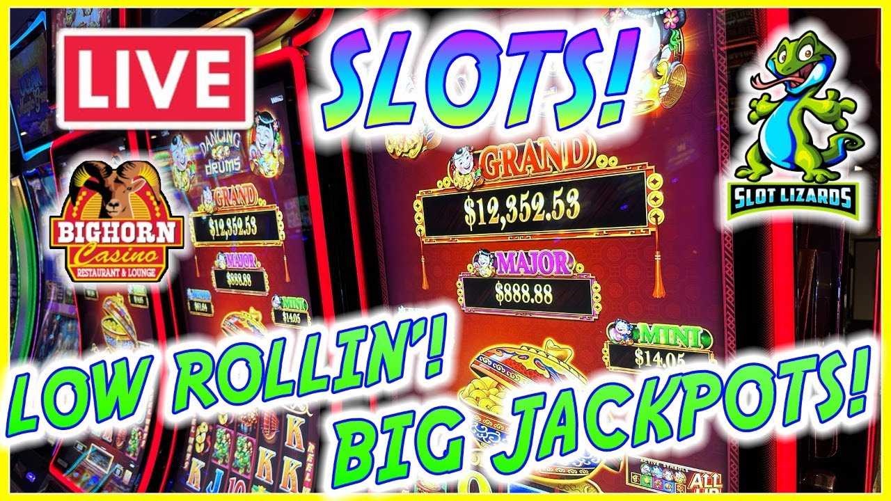 ? LIVE SLOTS LIZARD'S FAM!!! J'S LOW ROLLIN' WEDNESDAY! EPISODE 38! BIGHORN CASINO