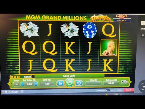 Let’s Play Some Slots On Bet MGM Grand Online Casino!!! ???