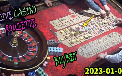 Live Roulette In Las Vegas Casino BiG Win Session nighttime Friday ✔️2023-01-06