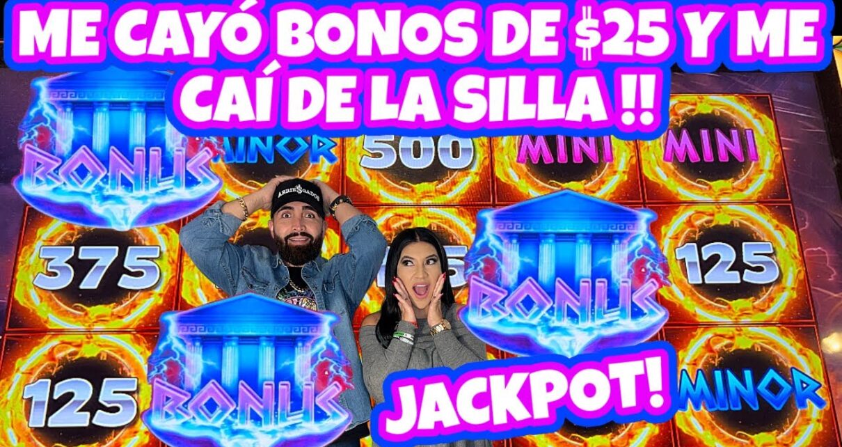 ?‍♂️ ME CAÍ DE LA SILLA EN EL CASINO ? AL GANAR EL BONOS Y JACKPOT EN BALLYS CASINO