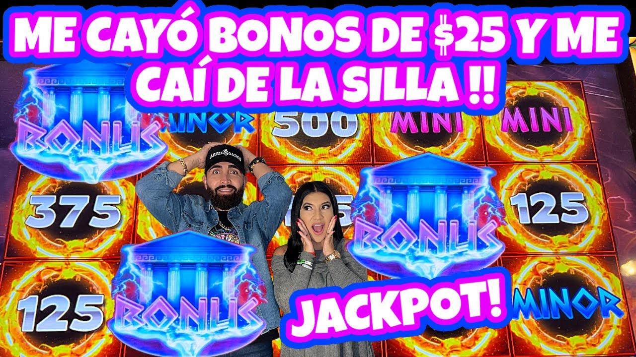 ?‍♂️ ME CAÍ DE LA SILLA EN EL CASINO ? AL GANAR EL BONOS Y JACKPOT EN BALLYS CASINO