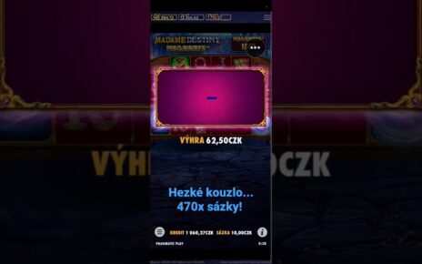 MEGA WIN / 470x sázky na Madame Destiny ve Forbes casinu