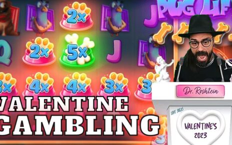 MR VALENTINE ROSHTEIN GIVING ADVICE AND GAMBLING, BIG WINS!! ONLINE CASINO SLOTS, FOSS, CLASSYBEEF!!