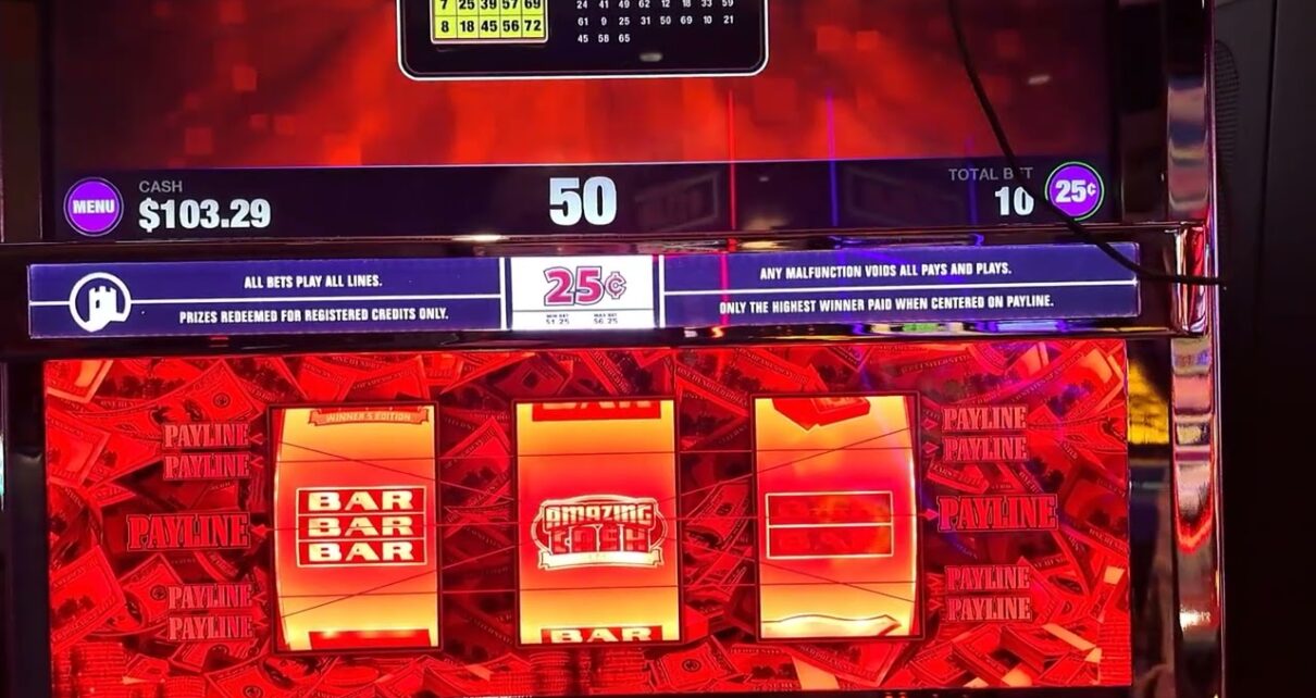 Max Bet on Amazing Cash at Riverbend Casino