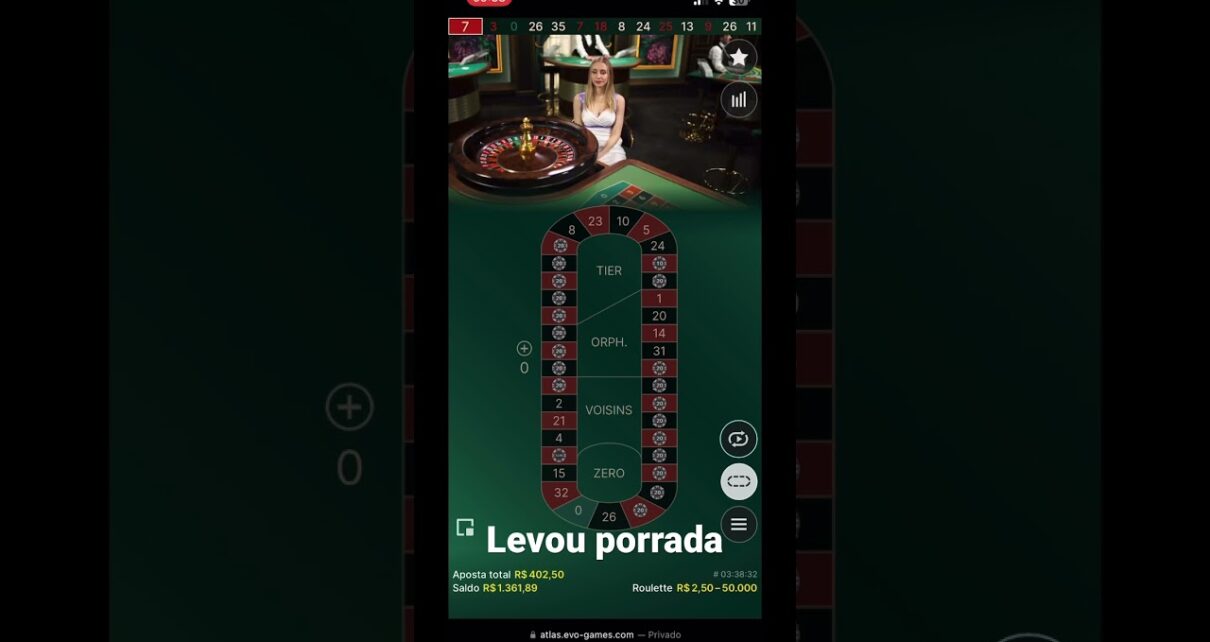 Meta diária com a roleta