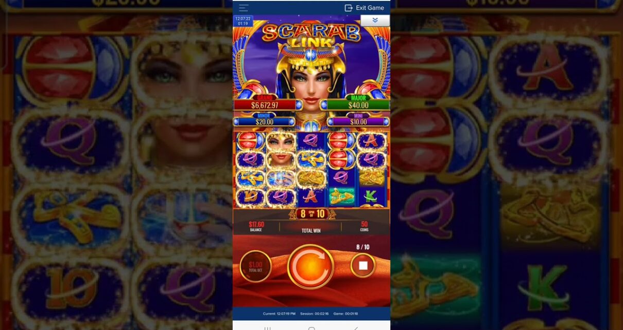 Nice Win To Start The Day! existent MONEY Scarab Link Online casino slot games