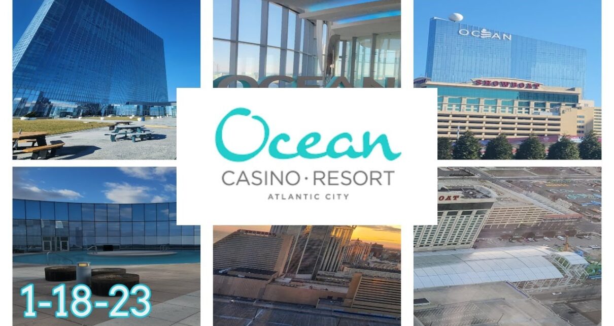 Oceans Casino Resort Staycation! Atlantic City January 2023