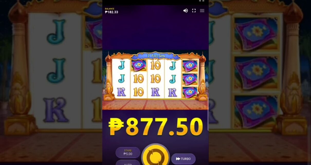 Online Casino Gcash inplay Golden Lamps Big win 5 php stake