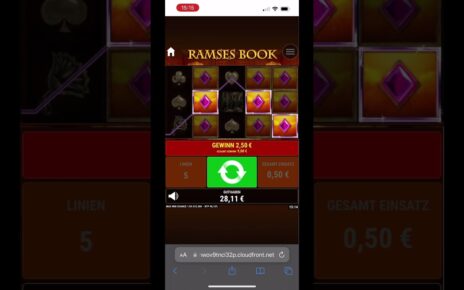 Online Casino – Ramses Book (50ct) /  portion