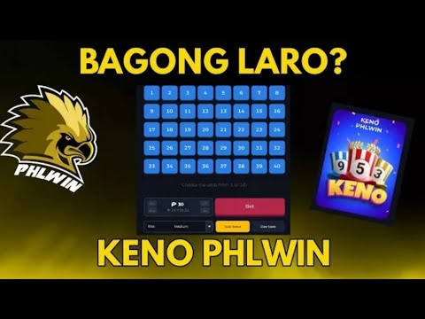 Online Casino Tagalog Tutorial | Nasubukan mo na ba to? KENO PHLwin