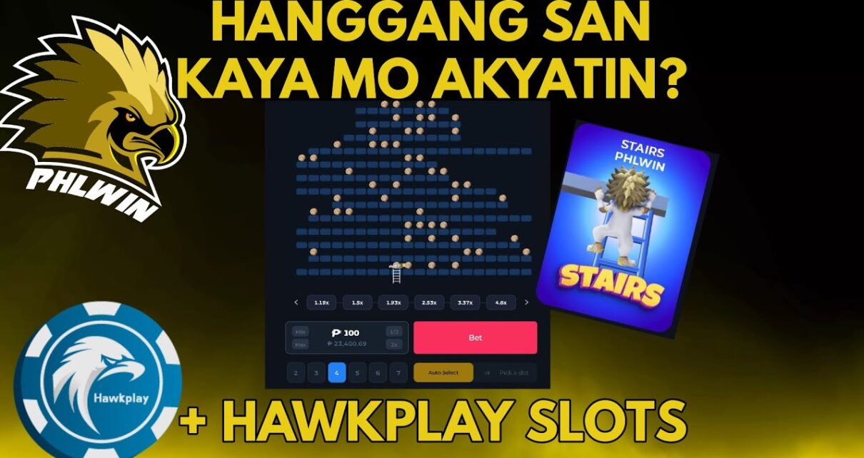 Online Casino Tutorial | MAS OK KAYA TO? STAIRS PHLwin + Hawplay Intro