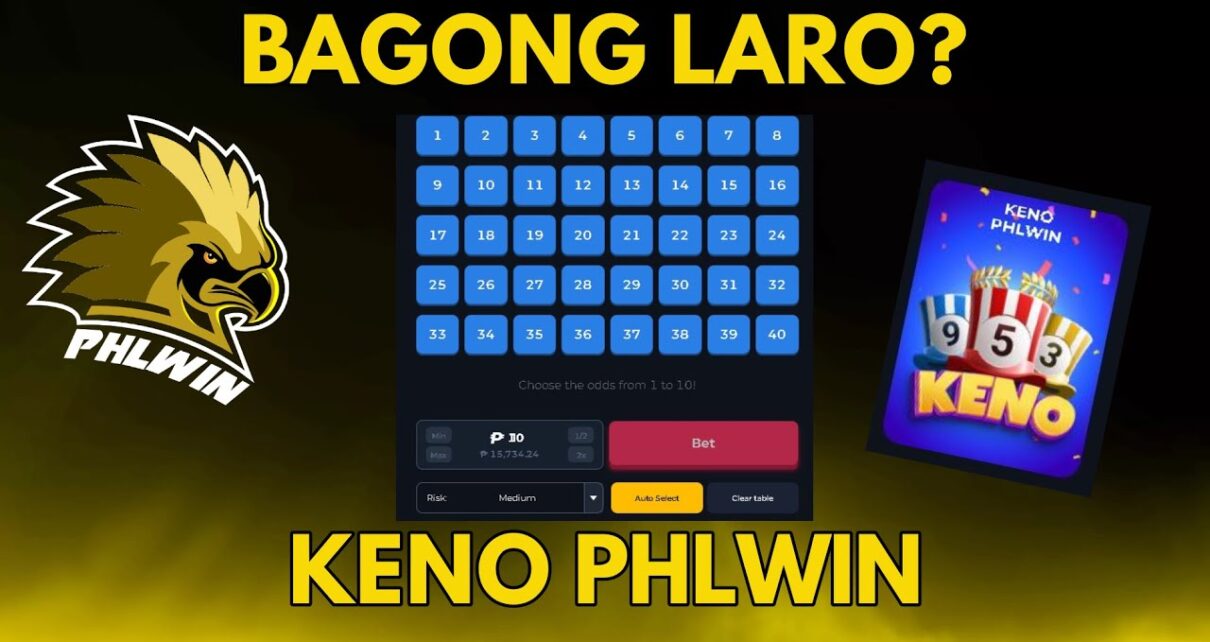 Online Casino Tutorial | Nasubukan mo na ba to? KENO PHLwin