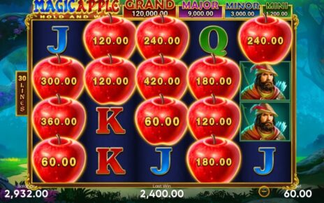 Online casino magic apple game jackpot winning