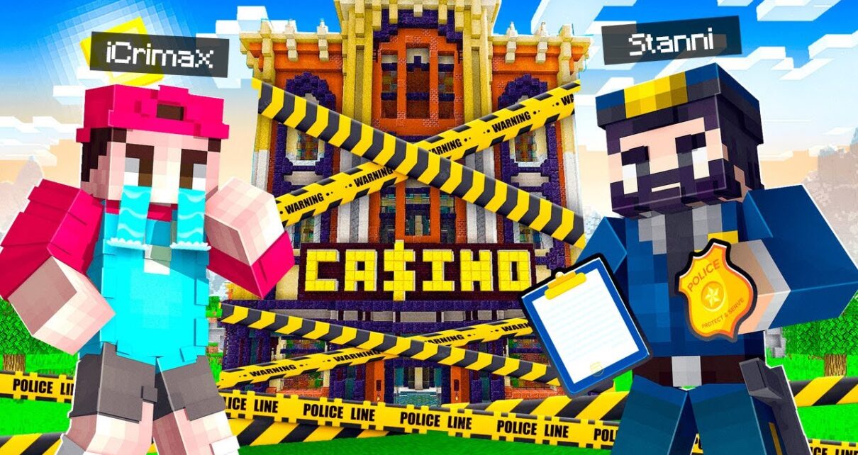POLIZEI schließt mein CASINO in MINECRAFT!