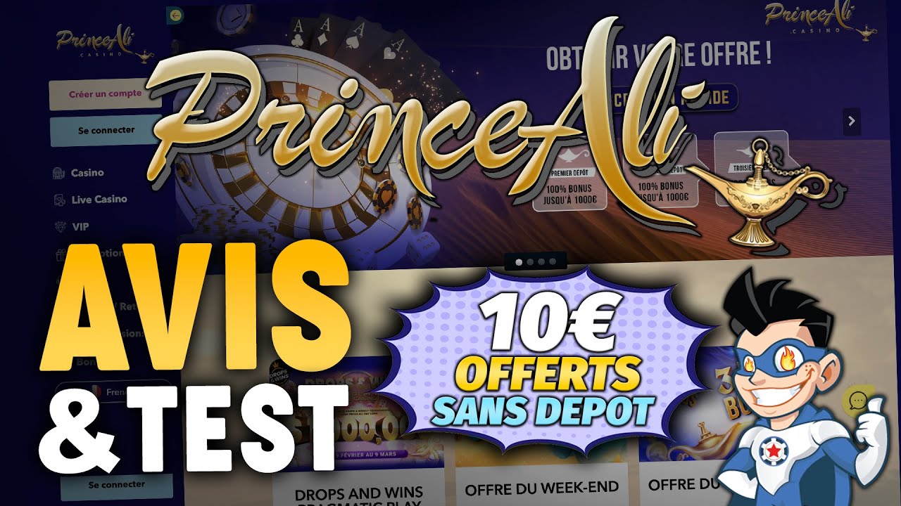 PRINCEALI CASINO ?‍♂️ Avis & Test (10€ offerts sans depôt)