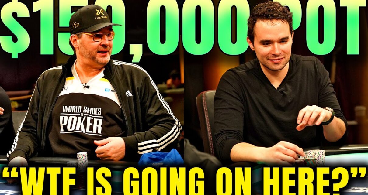 Phil Hellmuth Is On MEGA TILT After These Monster Pots