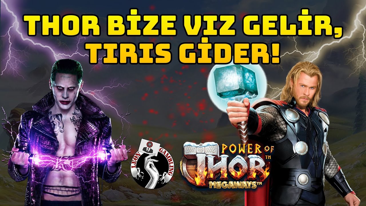 ⚡#PowerOfThor'da Yine Acımadık! - Leon Gambling #slot#casino#slotvideoları #slotoyunlarI#slotizle