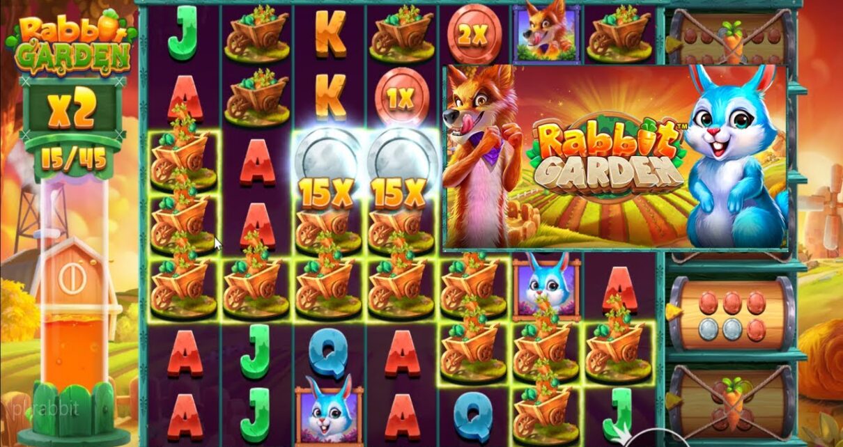RABBIT GARDEN BRAND NEW GAME by PRAGMATIC PLAY – BONUS BUY ONLINE CASINO