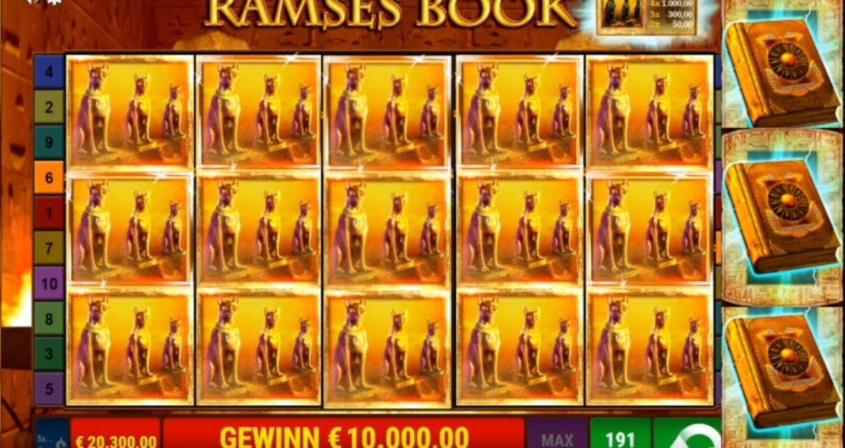Ramses Book auf 100€ – Jackpot – online casino – freispiele – Fetter Gewinn!!!