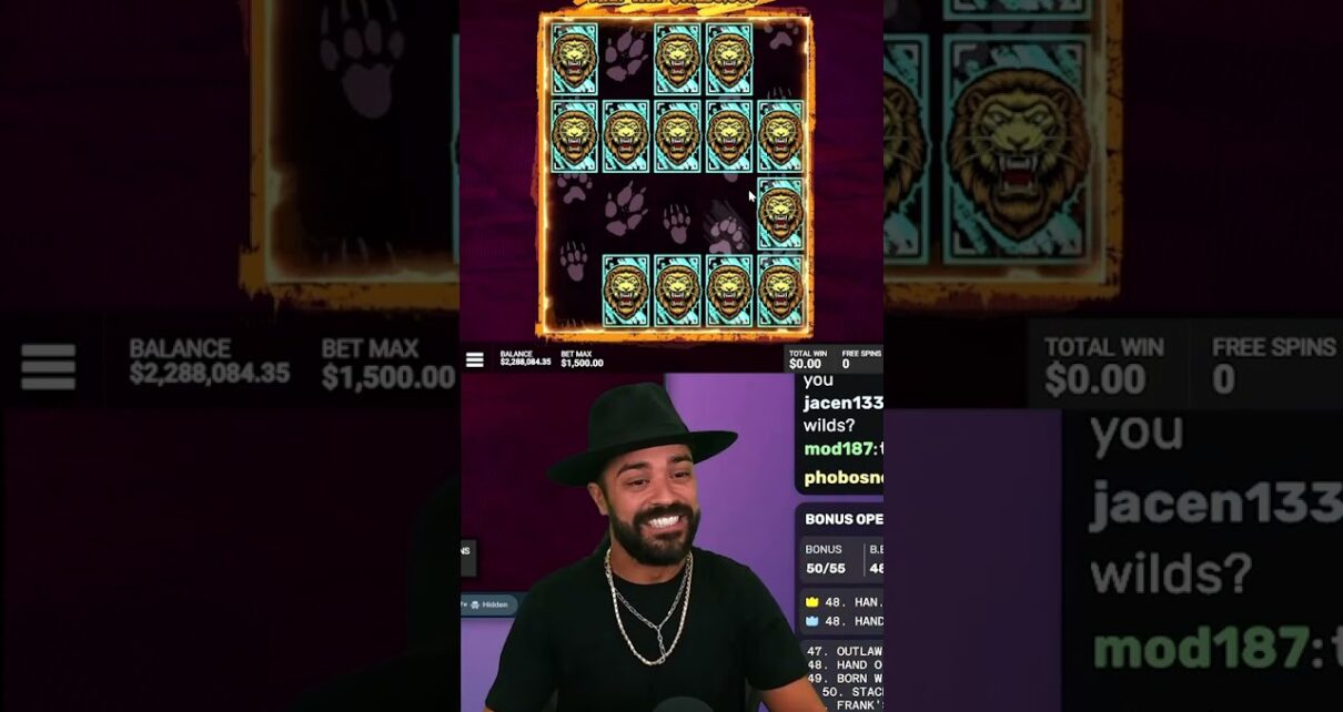 Roshtein “I Felt It, I Felt It” Born Wild Extreme | Slots Online