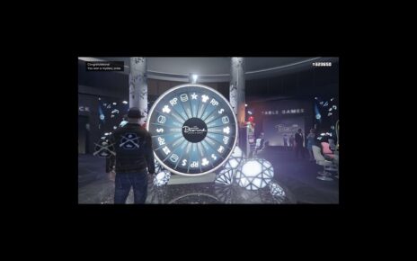 #SHORTS GTA ONLINE – CASINO.  MY SPIN OF THE LUCKY WHEEL 6.