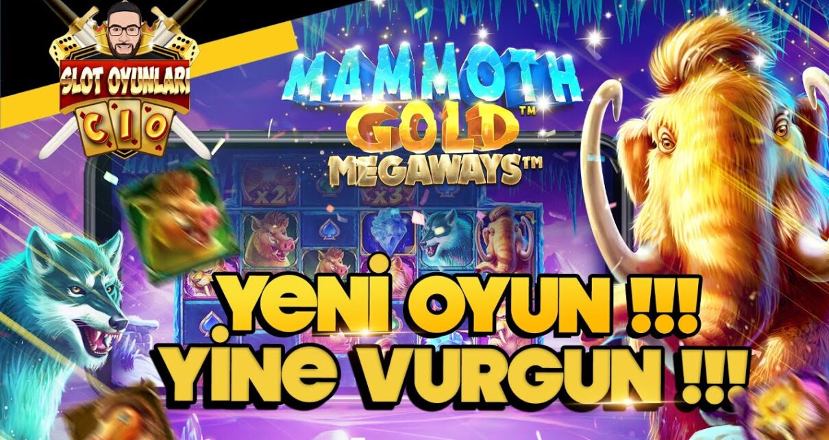 SLOT OYUNLARI ? ? MAMMOTH GOLD MEGAWAYS ? YENİ SLOT OYUNU ⭐REKOR KAZANÇ?ı