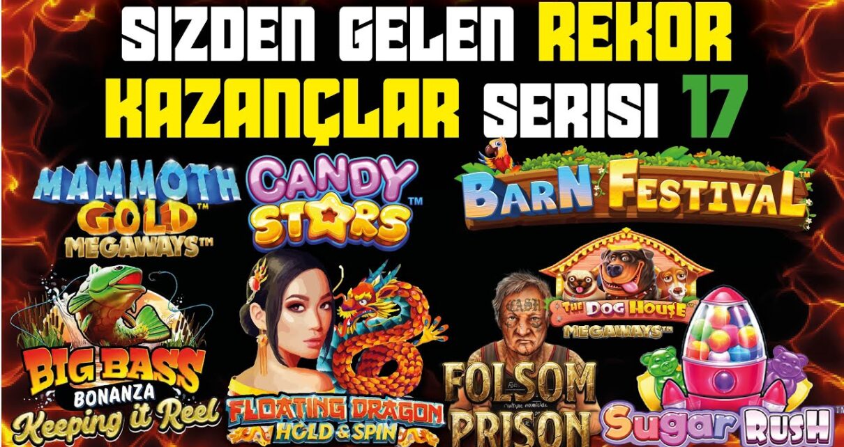 SLOT OYUNLARI SİZDEN GELENLER | REKOR KAZANÇLAR MAX WİNLER 17 #slotoyunları #casino #slot