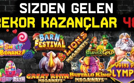 SLOT OYUNLARI ? SİZDEN GELENLER ? SLOT REKOR KAZANÇLAR 48 #slotoyunları #casino #slot