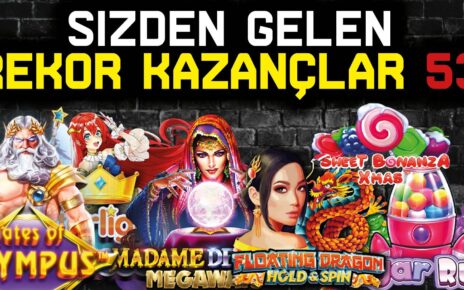 SLOT OYUNLARI ? SİZDEN GELENLER ? SLOT REKOR KAZANÇLAR 53 #slotoyunları #casino #slot