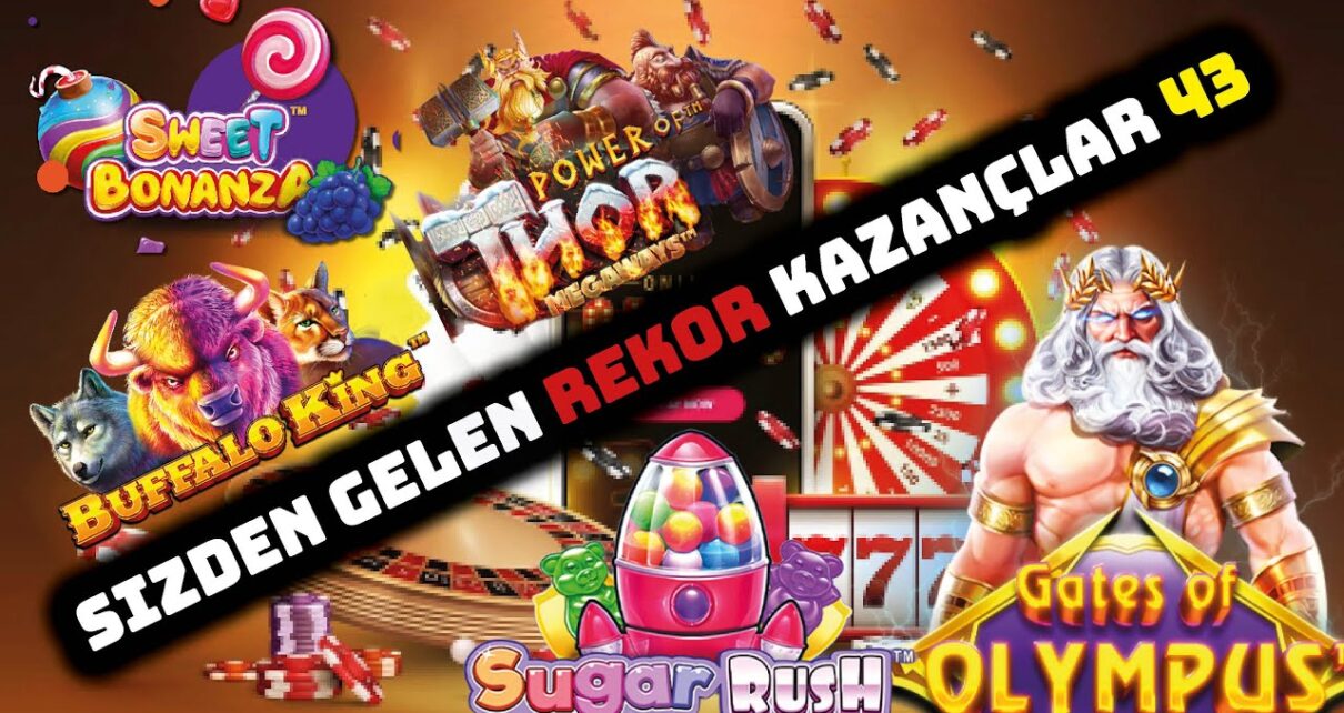 SLOT OYUNLARI ? SİZDEN GELENLER ? SLOT REKOR KAZANÇLAR SERİSİ 43 ?ı