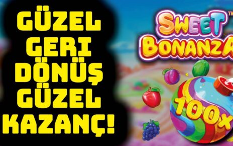 SLOT OYUNLARI ? SWEET BONANZA ?  100X İLE BÜYÜK KAZANCI KOVALADIK #slotoyunları #casino #slot