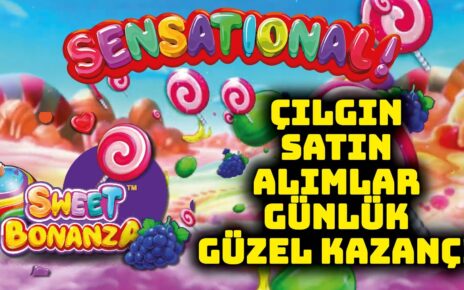 SLOT OYUNLARI ? SWEET BONANZA ? MEGA KASA İLE BÜYÜK KAZANÇ KOVALADIK #slotoyunları #casino #slot