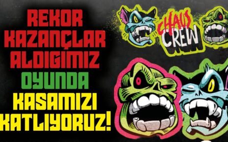 SLOT OYUNU CHAOS CREW İLE KASAMIZI  KATLIYORUZ | SLOT OYUNLARI #casino #slotoyunları #slot