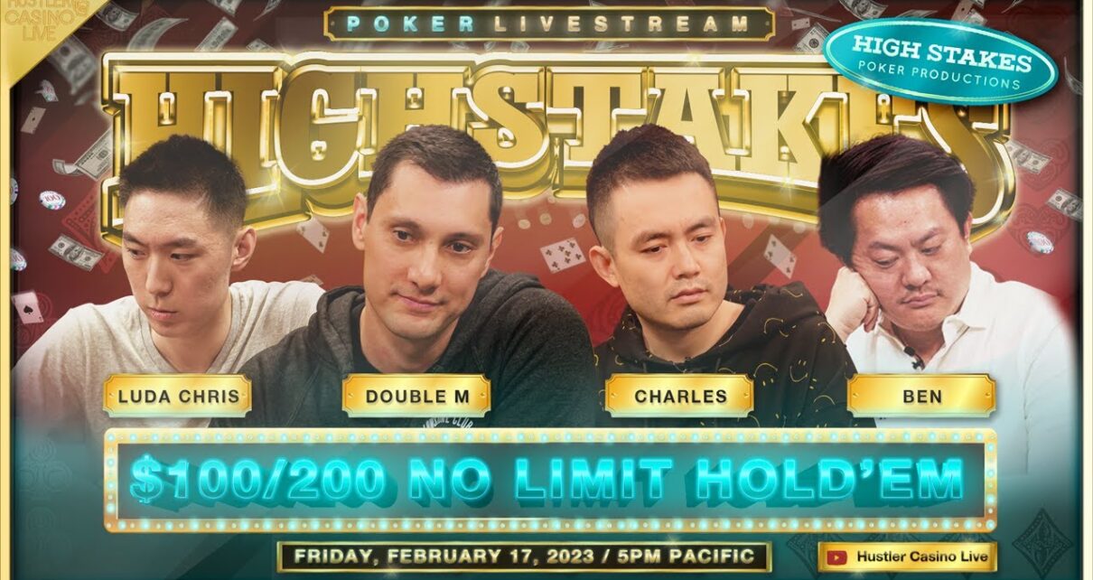 SUPER HIGH STAKES 0/200/400! Luda Chris, Ben, Double M, Charles & Bill Klein! Commentary by Nick