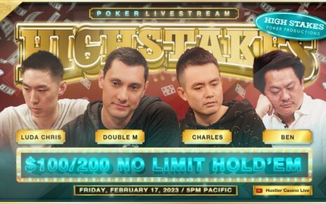 SUPER HIGH STAKES 0/200/400! Luda Chris, Ben, Double M, Charles & Bill Klein! Commentary by Nick