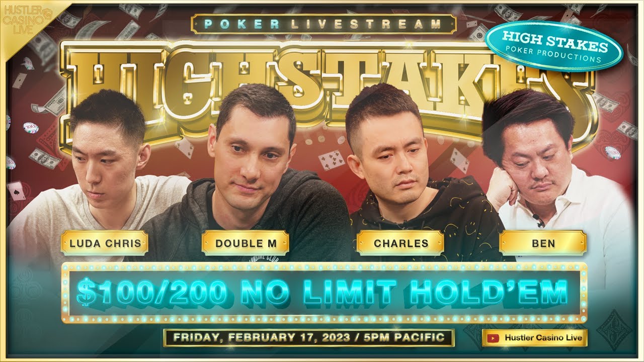 SUPER HIGH STAKES $100/200/400! Luda Chris, Ben, Double M, Charles & Bill Klein! Commentary by Nick