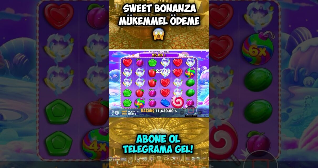 SWEET BONANZA HİLESİ ? BÖYLESİ GÖRÜLMEDİ KAYBETMEK YOK!  ? #slot #sweetbonanza #casino