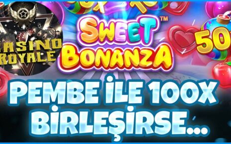 SWEET BONANZA | PEMBE + 100X? #sweetbonanza #bonanza #casino #slot #bigwin