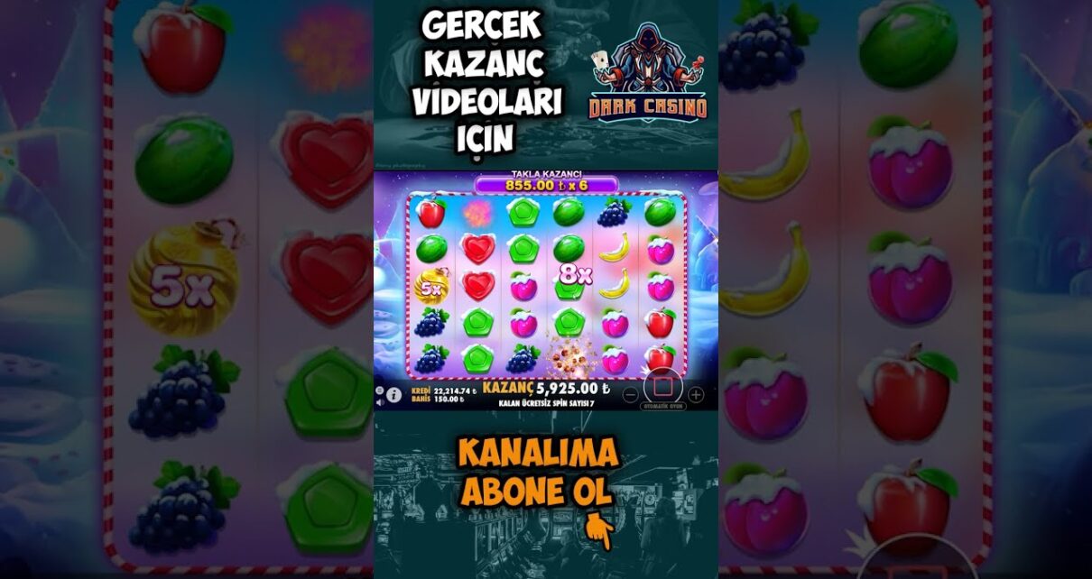 SWEET BONANZA XMAS ? KOMPOLAR PATLADI ÇARPANLAR YAĞDI! #slot #sweetbonanza #casino #slotbigwin