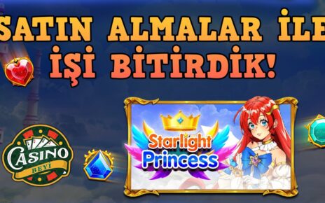 ?#StarlightPrincess’ta En Hızlısından Sonuca Ulaştık! – Casino Beyi 2 #slot #slotoyunları #casino