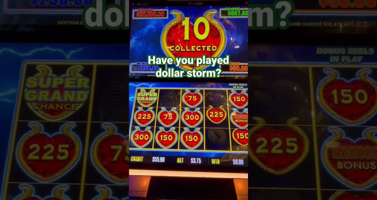 Super Grand Chance on Dollar Storm at Monarch Casino, Resort & Spa, big wins on slot play! #shorts