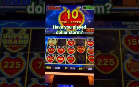 Super Grand Chance on Dollar Storm at Monarch Casino, Resort & Spa, big wins on slot play! #shorts