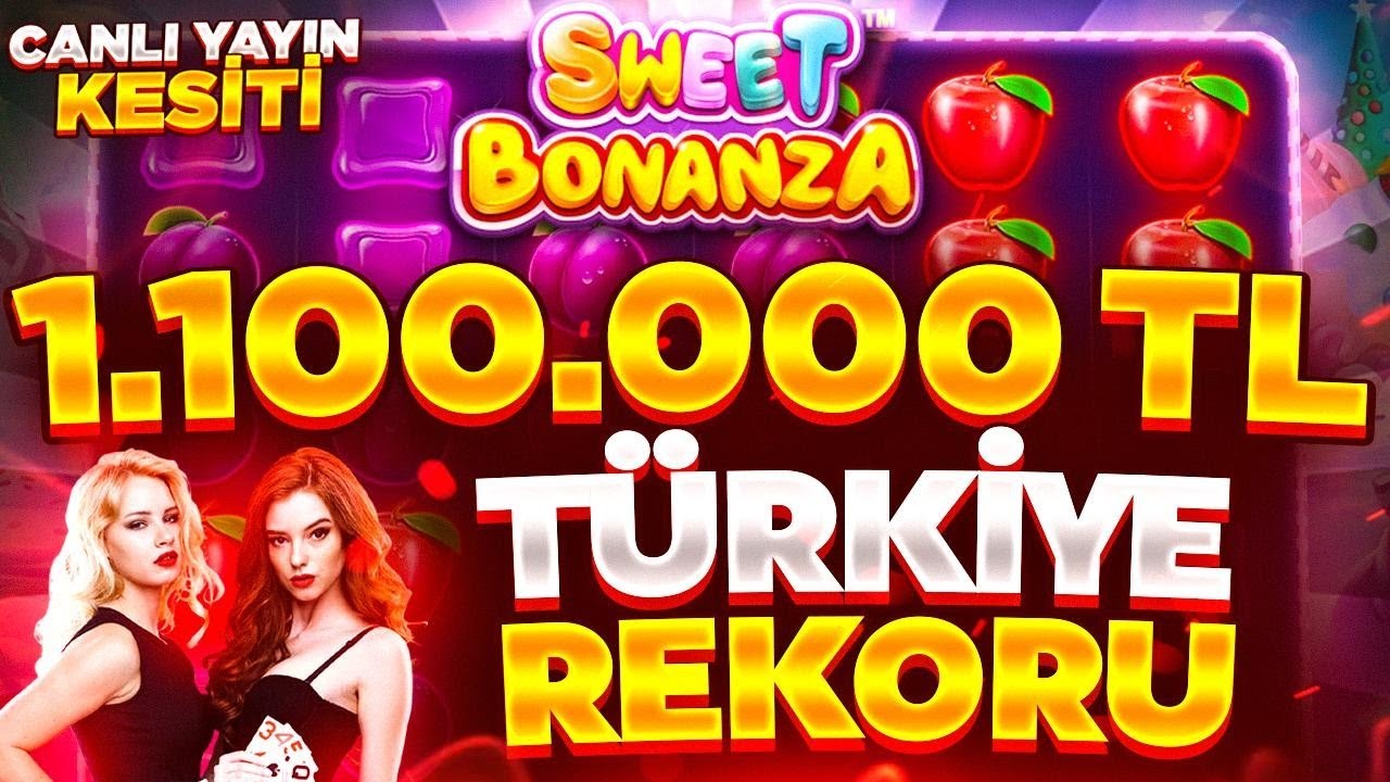 Sweet Bonanza | 1.100.000 TL Rekor Kazanç Sonuna Kadar Kazandık | #sweetbonanza #sweetbonanzarekor