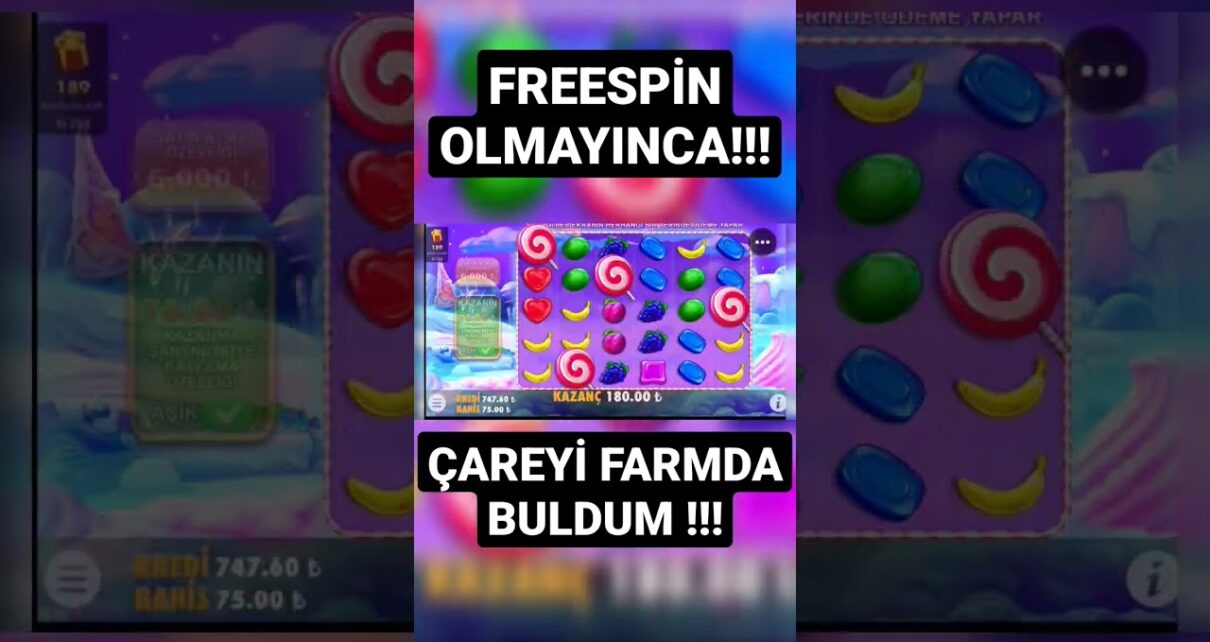 Sweet Bonanza ⭐ Slot Oyunları ⭐ Casino Ammo ⭐ Farm Krallığını Kurdum!!!
