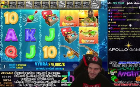 TOP&FAIL MOMENTS • APOLLO GAMES ONLINE CASINO 9.2.2023 • POPRVÉ 1000x NA PRAGMATIC PLAY