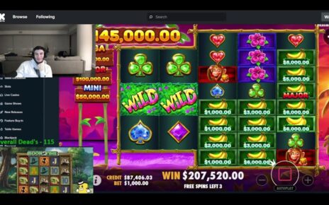 TrainWrecksTV Hitting MAJOR JACKPOT Insane Win!!! Online Gambling Slots