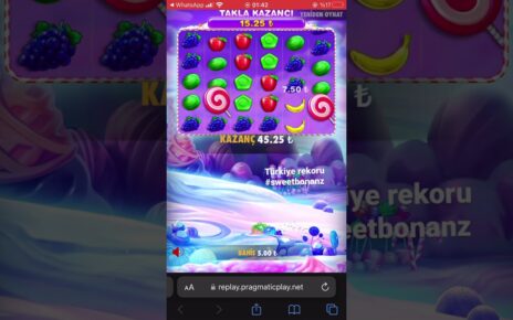 Türkiye rekoru #sweet #sweetbonanza #slotoyunları #casino